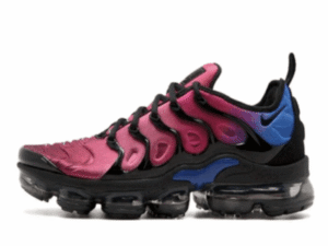 Nike Air VaporMax Plus Black Team Red Hyper Violet