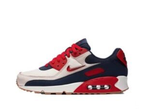 Nike Air Max 90 PRM White Blue Red
