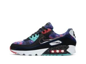 Air Max 90 Galaxy Black Blue Silver