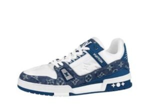 Louis Vuitton LV Trainer Monogram Denim White Blue EUR36-45